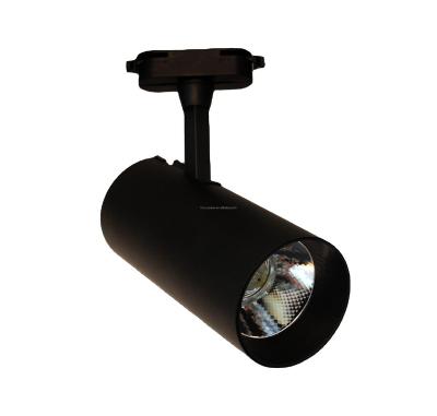 China Modern 30w cob led spot light fixtures spotlights linear magnetic rail tracking lamp SKD for sale