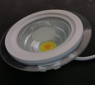 China Embeded 5W COB Two Colors 6000K 3000K 4000K Aluminum Body SKD Downlight for sale