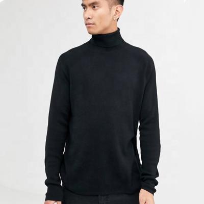 China OEM High Quality Anti-shrink Custom Men's Turtle Neck Sweater Pullover With Your Own Logo for sale