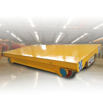 China Used Flat Bed 20T Alarm Material Handling Warning Transfer Cars for sale