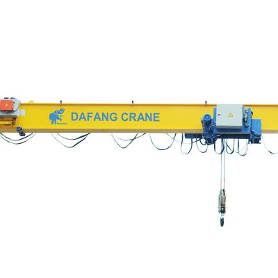 China Bridge Crane 5 Ton Single Girder European Overhead EOT Crane for sale