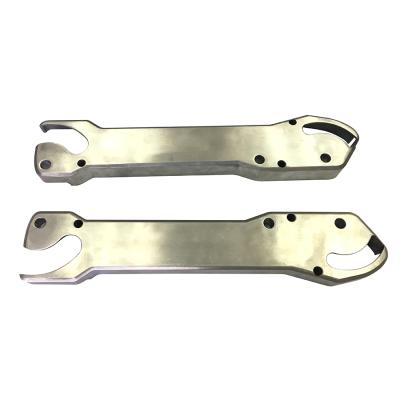 China ADC12 A380 CNC Anodizing Aluminum Zinc Die Casting Hand Leg Fitting Aluminum Hardware Products for sale