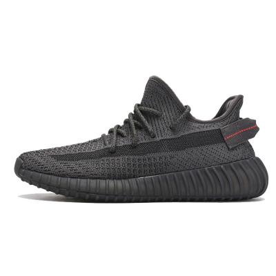 China Fashion Trend Yeezy 350 V2 men's Shoes Fashion Sports Leisure Running Fashion Cloth Shoes For Men Sneakers For Men Reflective black Yeezy 350 for sale