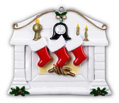 China Personalized Christmas Fireplace Ornaments for sale