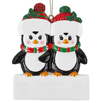 China All the World Christmas Penguin Family Ornaments for sale