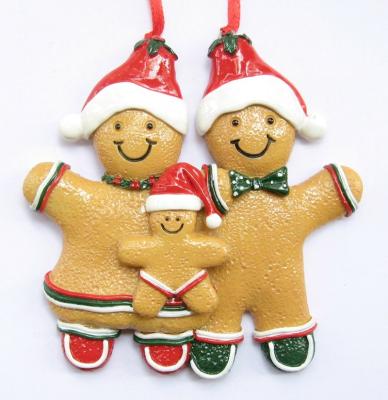 China Personalized Christmas Gingerbread Ornaments for sale