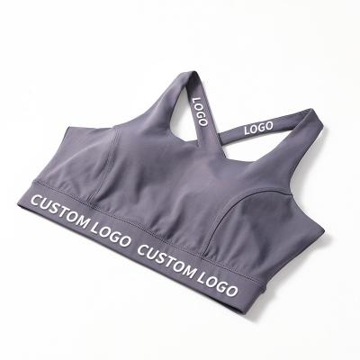 China YiYun Breathable Plus Size Women's Sports Bra Gym Fitness Yoga Wear With Buckle Sports Bra High Quality Wholesale Custom Logo for sale