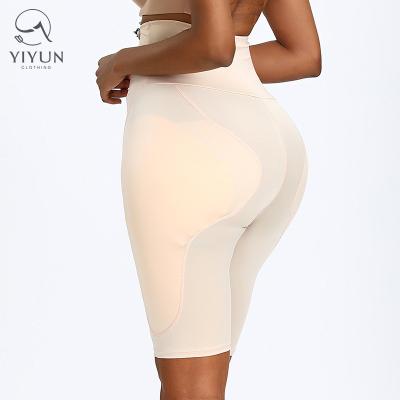 China YiYun Breathable Plus Size 2021 Women Butt Lifter High Waist Hip Enhancer Padded Tummy Control Compression Panties Shapewear for sale