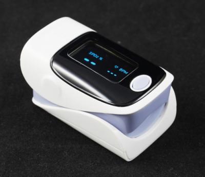 China Mini Finger Pulse Oximeter Spo2 Finger Monitor Blood Oxygen Saturation with Alarm and Beep for sale