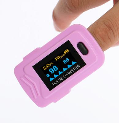 China OLED Display Finger Pulse Monitor Blood Oxygen Saturation Pulse , Finger Pulse Checker for sale