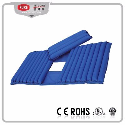 China custom made alternating pressure air mattress with pump and toilet hole for sale