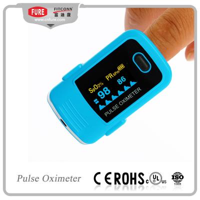 China Pressure Oxygen Finger Pulse Oximeter Oxymeter LED Blood SPO2 PR Monitor/blood oxygen monitor for sale