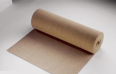 China Espuma de corcho ecológica natural para absorción de impactos de 1 mm SPC para pisos en venta