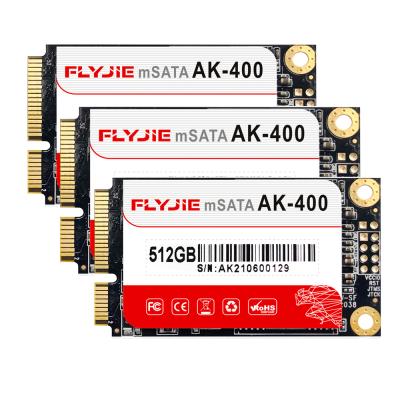 China FLYJIE wholesale price SATA III half size 500gb external msata ssd hard drive for sale