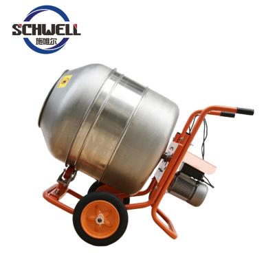 China New Design Engineering And Construction Small Size Portable Movable Drum Concrete Mixer for sale