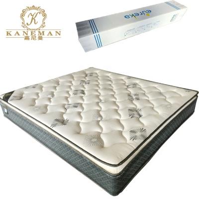 China Massage 10 inch classic pillow bonnell box spring vacuum top roll in box cheap price promotion for sale