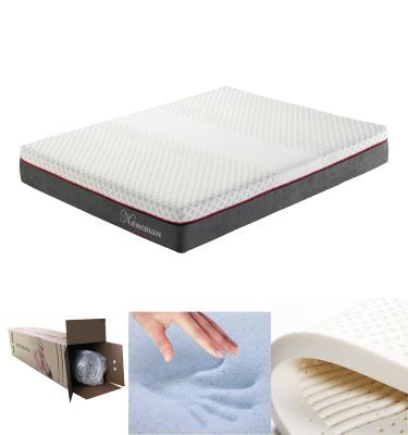 China Wholesale Hypoallergenic 10inch Colchones Sponge Rubber Queen Size Memory Foam High Density Mattress In A Box for sale