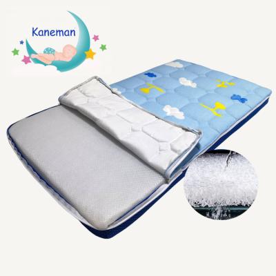 China Cooling Improve Breathable High Quality Sleep Kids 3D Polymer Thin Waterproof Crib Mattress For Toddler Infant for sale