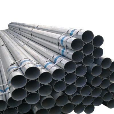 China Structure Pipe Q235 BS1387 EMT Electrical Metallic Tubing Round Galvanized Steel Pipe for sale