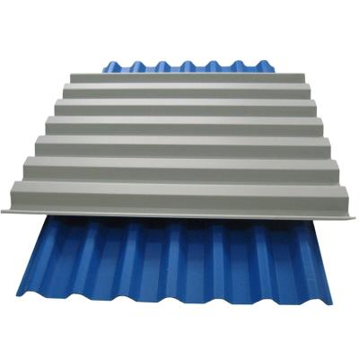 China Construction China 0.2mm PPGI Roofing Sheet Color Coated Galvanized Corrugated Steel Sheet for sale