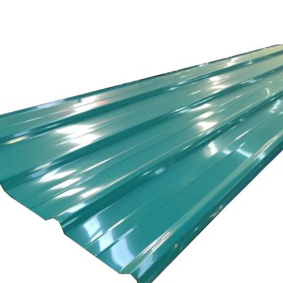 China Construction TDC51DZM PPGI Galvanized Corrugated Zinc Color Coated Sheet Steel Roofing Tile for sale