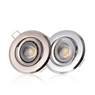 China Industry MR16 gu5.3 rahmen gu10 housing GU10 fixed frame modern downlight fixture module anti-glare recessed led downlight fixture for sale