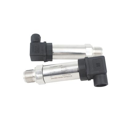 China Water Oil Air Pressure Gauge QD 4-20mA Air Pressure Transmitter Water Truck Pressure Gasoline Sensor For Pressure Transducer for sale