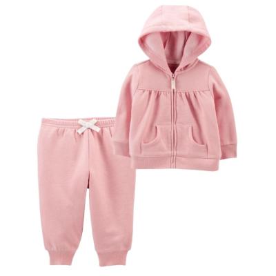 China Spring Breathable Autumn Breathable Cute Babies 2 Piece Hoodie and Panty Set for sale