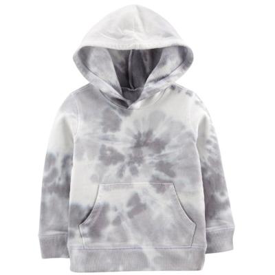 China Autumn Winter Baby Boys Jersey Breathable Tie Dye Stylish Hoodie for sale