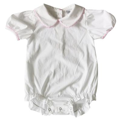 China Wholesale Custom High Quality Cotton Baby Romper Summer Snap Button Soft Spandex/Baby Clothes Spandex/Cotton Baby Romper for sale