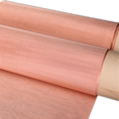 China Shielding Electron Shielding Copper Wire Mesh Fabric for sale