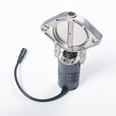 China Remote control car modification stainless steel exhaust valve cutout system discharge exhaust cutout valve electric switch for sale