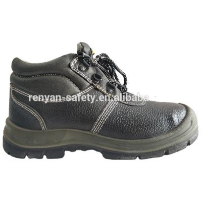 China WITH STEEL TOE CAP AND MIDSOLE MARK BRAND GENUINE LEATHER SAFETY SHOES UPPER SAFE for sale