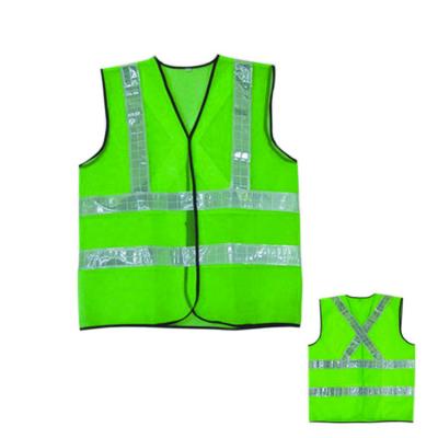 China Knitting Vest Men Work Safety Vest Safety Vest Safety Vest 100% Polyester Fabric Reflective Workwear For Sale for sale