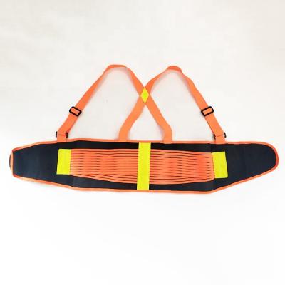 China RY-DFT031 Material Polyester Back Support Belt Polyester Material Belt With Reflective Tape for sale