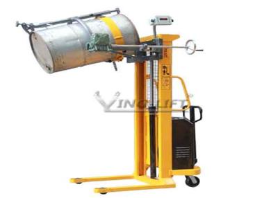 China OEM Drum Transport Equipment Battery Powered Lifting and Hand Manual Rotation for sale