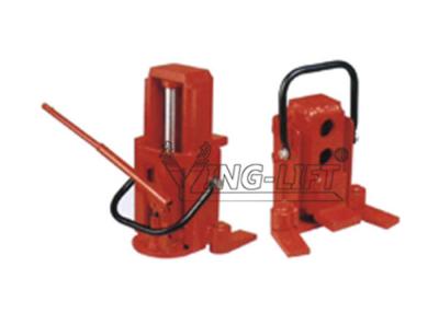 China Welded Steel Industrial Lifting Equipment Height 15 - 160mm , Hydraulic Toe Jacks for sale