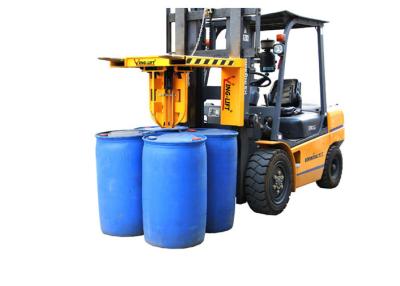 China Completely Automatic Drum Carrier Forklift Attachment for Handling 1 - 4 Drums for sale