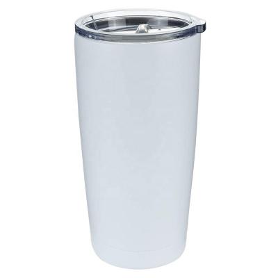 China BPA Free Stainless Steel Double Wall Vacuum 20 Ounce Tumbler Insulated Travel Coffee Mug with Slip Proof Lid for Hot and Cold Beverages for sale