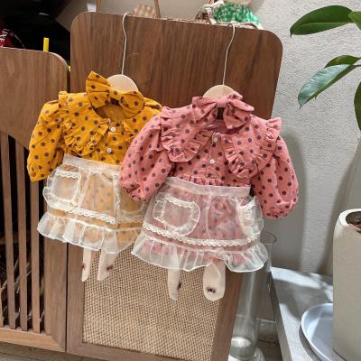 China Polyester/Cotton Long Sleeve Baby Boy Button Up Romper Private Label Print Custom Romper Bamboo Clothing for sale