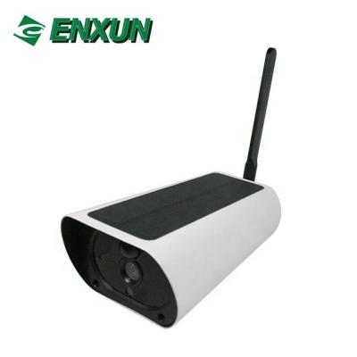 China Enxun 1080p Solar Wireless Waterproof Camera NIGHT VISION Battery Wifi IP Bullet Security Outdoor CCTV System Camera for sale