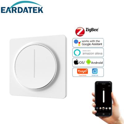 China Earda 2020 Touch Led Controller Dimmer Switch For Home 86*86*43mm New Smart Zigbee for sale