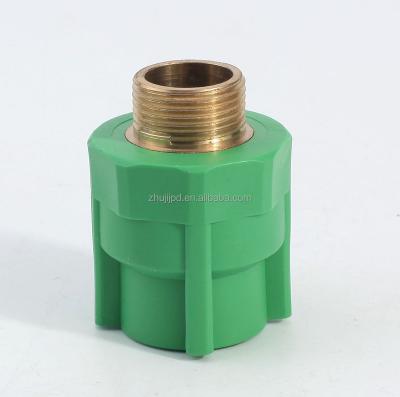 China Hot& High quality plumbing male thread ppr male thread male plug connection of cold water pipe connection PPR material fitting socket for sale