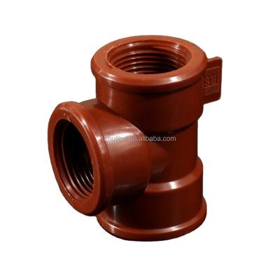 China Hot& Cold High Quality Plumbing Water Pipe Connection PP Pipe Fitting IPS Pph Material Tee for sale