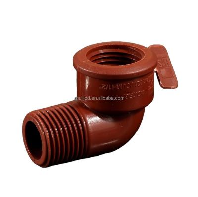 China Hot& Cold Plumbing Water Pipe Connection PP Material High Quality Plumbing Pipe Fitting IPS Pph Male And Female Elbow for sale