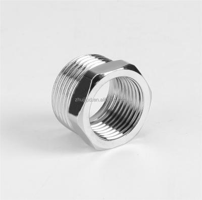 China Hot& Cold water pipe connection stainless/iron bushing high quality plumbing pipe ss/iron material fitting bushing for sale