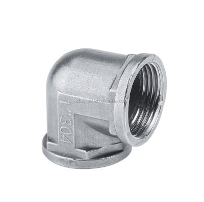 China Hot& High Quality Plumbing Cold Water Pipe Connection Stainless 25mm / Iron Fitting Iron Pipe / SS Material Elbow for sale