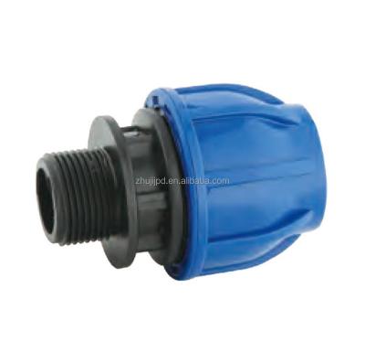 China Hot& High quality plumbing cold water pipe connection HDPE male socket pipe fitting pe male material plug for sale