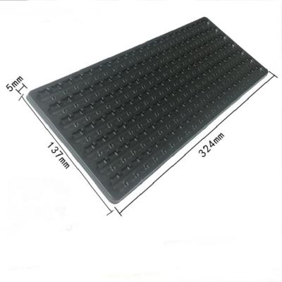 China Plastic Electronic Components Blister Cosmetic Thermoformed Packaging Insert Tray Fishing PVC Packaging for sale