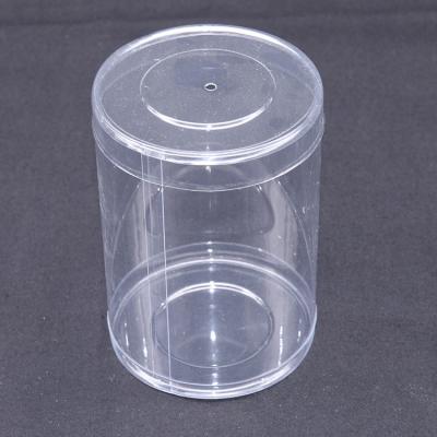 China Recyclable Pvc Round Plastic Clear Cylinder Tube Packaging Box for sale